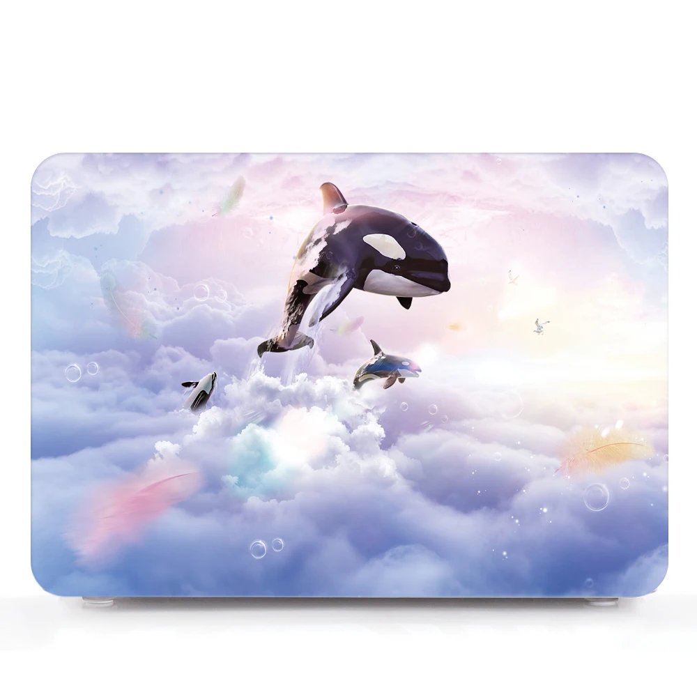 Чехол для планшета с цветной печатью чехол ноутбука жесткий только Apple Macbook Pro 15