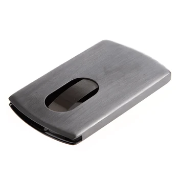 

New and Hot 10pcs Modern Business Stainless Steel Wallet Business Name Credit ID Card Holder Case