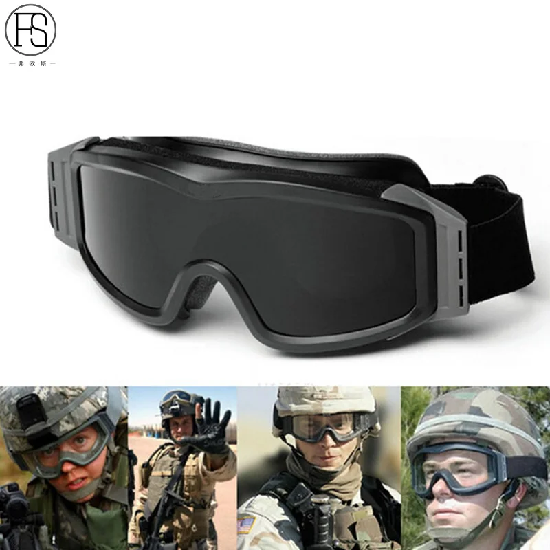 Buy Military Goggles Protector Shooting Glasses Hiking