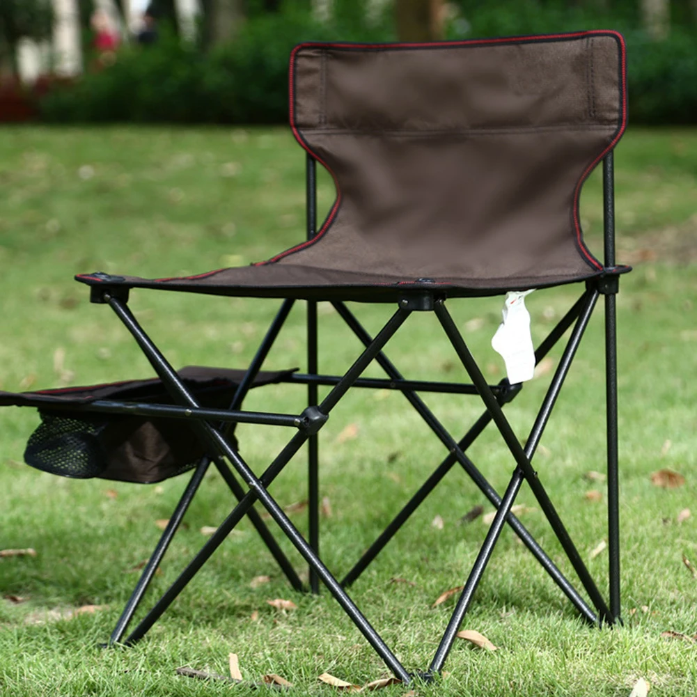 Oxford Cloth Ultralight Fishing Chairs Portable Folding Chair Outdoor Mesh Seat Stool for Camping Picnic Beach Fishing Tool