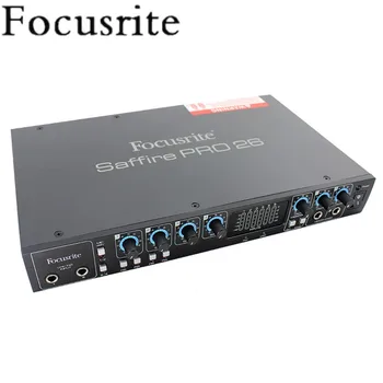 

Focusrite Saffire Pro 26 sound card 1394 FireWire audio interface Recording studio Band recording sound card