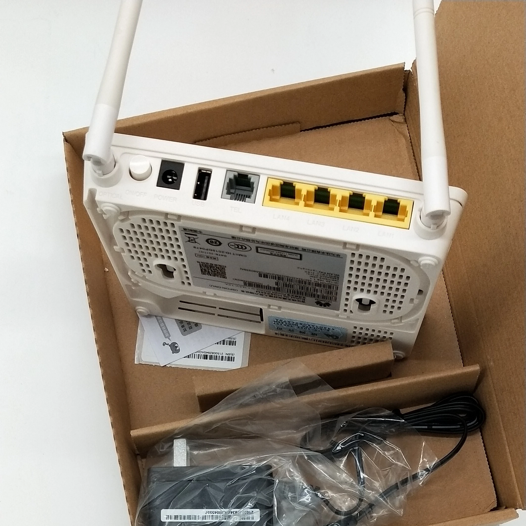 100% оригинальный новый Huawei HG8546M Gpon Oun оптоволоконный роутер оборудование для
