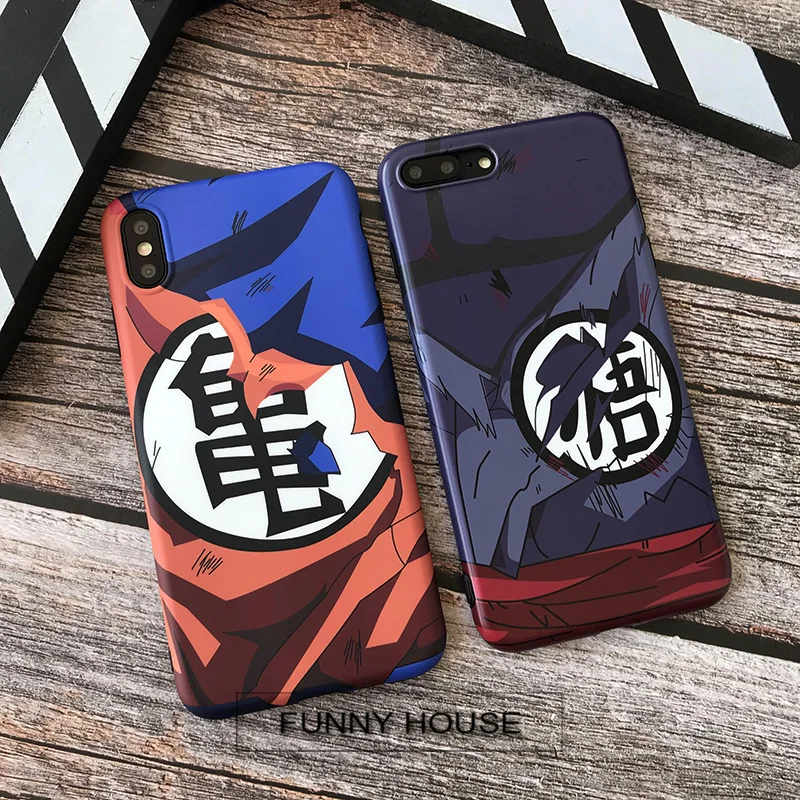 

Dragon Ball goku soft case for iphone X XS MAX XR 8 7 6 6S plus matte phone cover silicon coque Cartoon Saiyan fundas capa 8plus