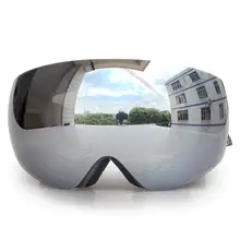 Double Layers UV400 Anti-Fog Big Ski Mask Glasses Skiing Men Women Snow Snowboard Goggles Motorcycle Face Shield Mask Balaclava
