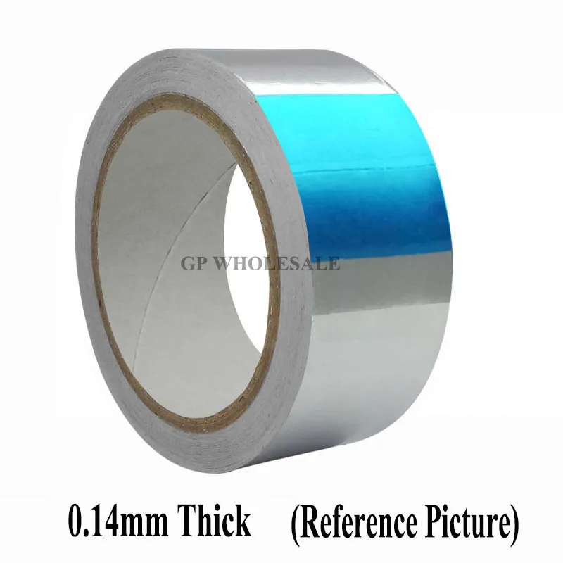 0.14mm Thick, (100mm*25M) Single Side Heat insulation Waterproof