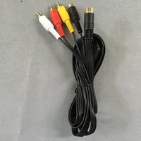 FZQWEG Audio Video AV A/V S Video Display Composite Cable Cord Wire For Saturn - Image 2