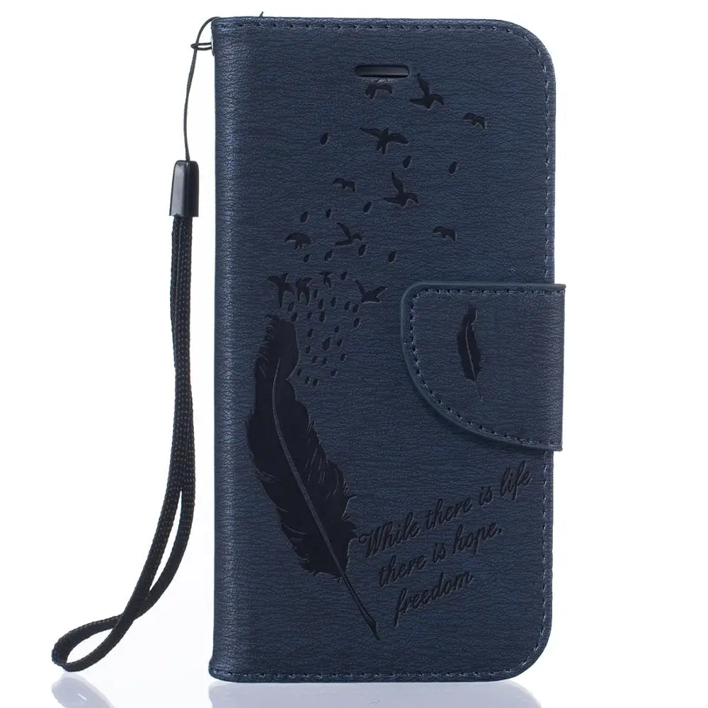 

Leather Phone Strap Flip Wallet Case for Samsung S6 S7 Edge Phone Protector Kickstand with Card Slot Adsorptive Phone Flip Cover