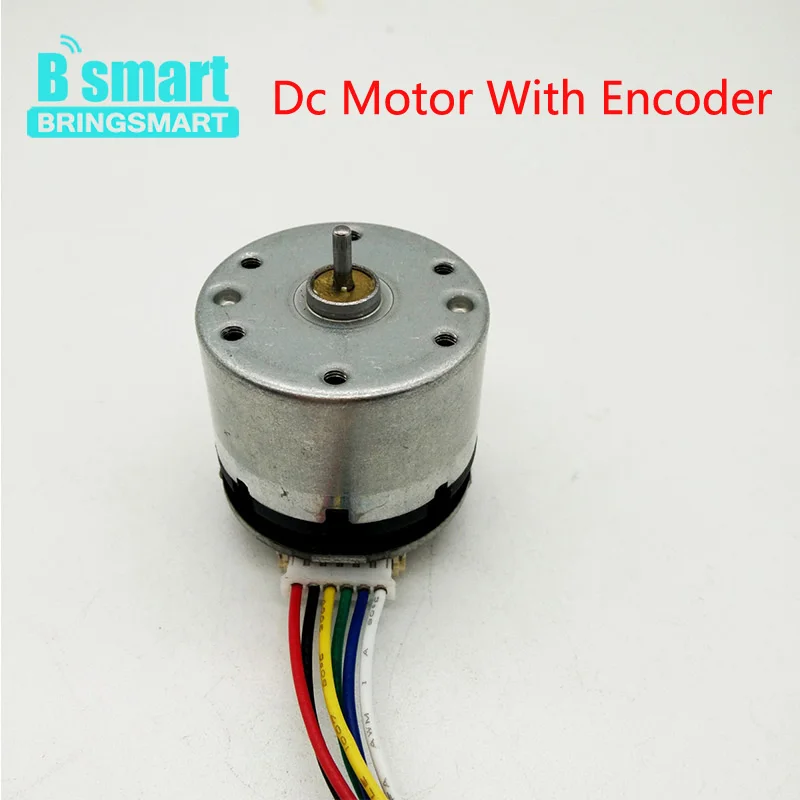 

High Quality Encoder High Speed Motor DC 12V 10000rpm/min With Reversed 6-12V Use For DIY Toy Car etc.