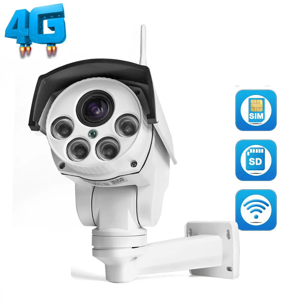 960P IP Camera Wi-FI 3G 4G SIM Card Camera Wifi HD Bullet PTZ Camera Outdoor Wireless IR 50M 5X Zoom Auto Focus Lens CCTV Cam 960P IP Camera Wi-FI 3G 4G SIM Card Camera Wifi HD Bullet PTZ Camera Outdoor Wireless IR 50M 5X Zoom Auto Focus Lens CCTV Cam