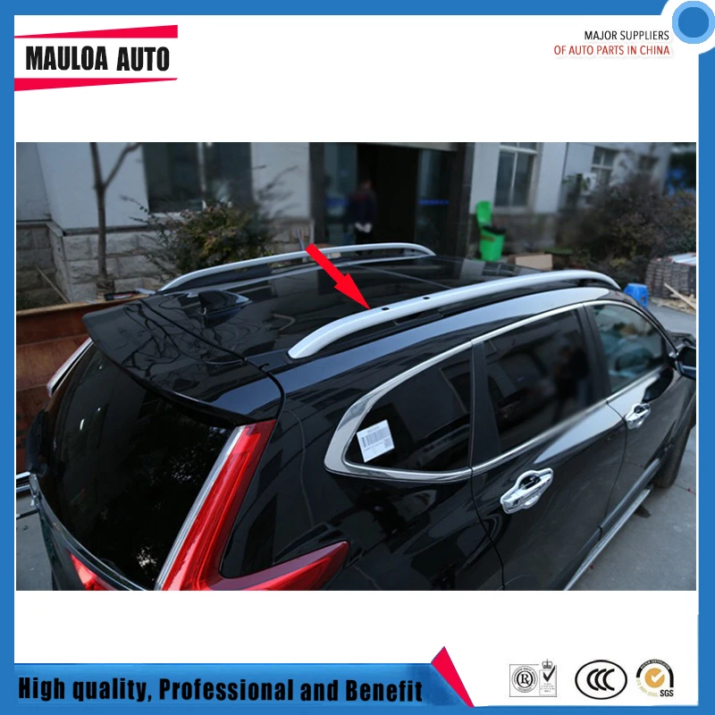 

High quality Aluminium alloy screw install side rail bar roof rail roof rack for CRV 2017 2018