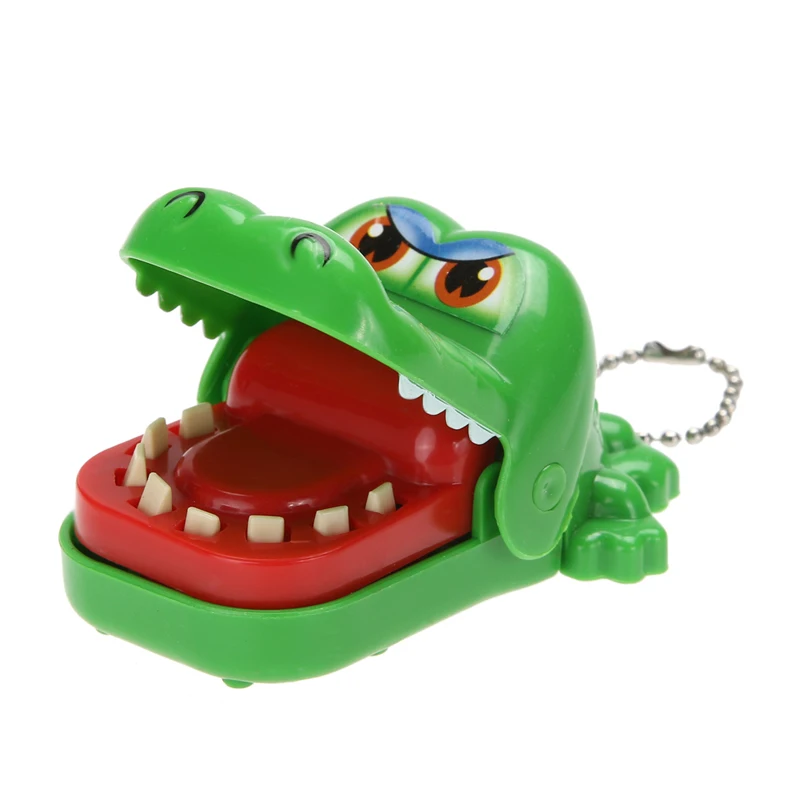Dentiste Crocodile Bouche Jouet pratique blagues crocodile jeu Morsure DOIGT Jeu 