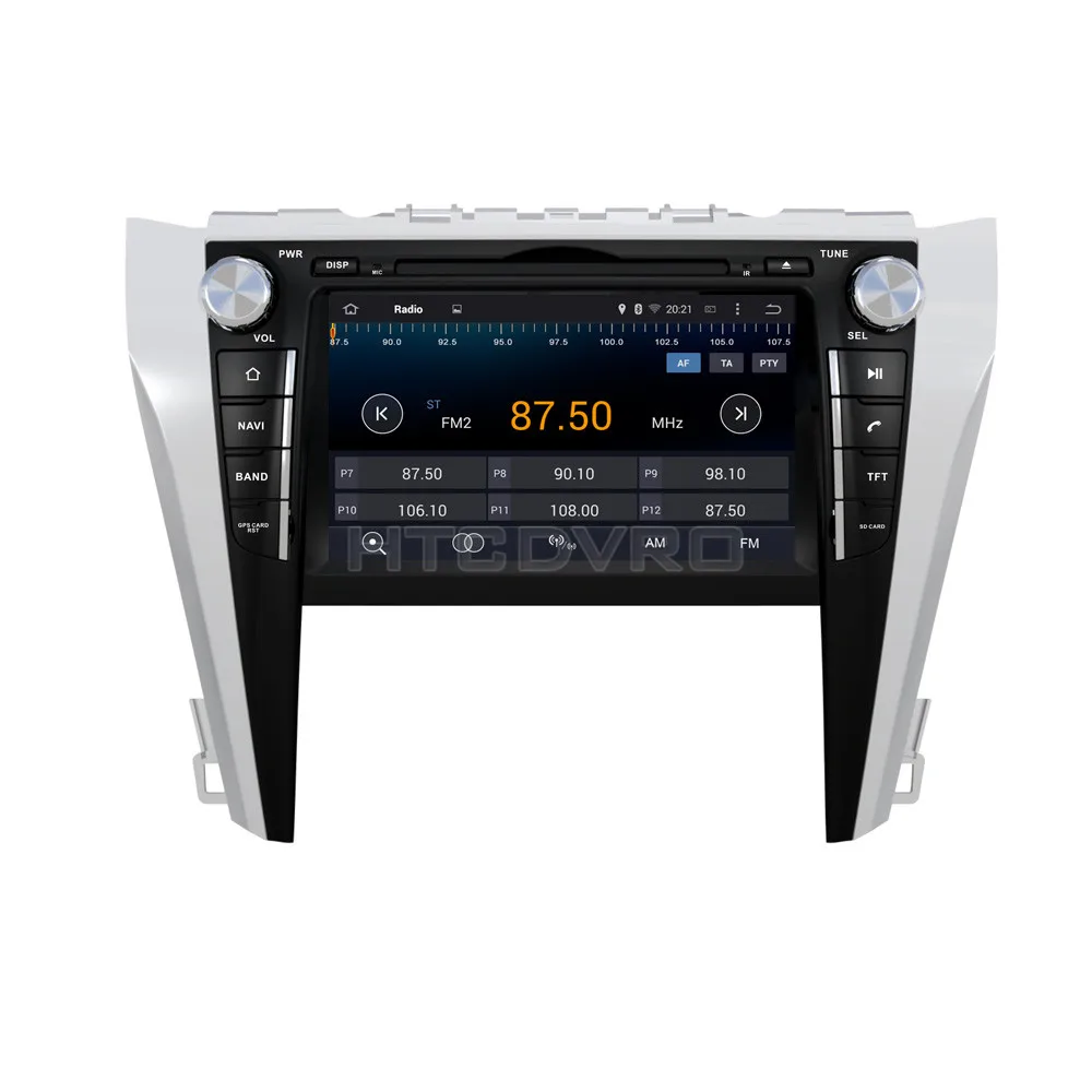Excellent YMODVHT 8inch 4G Octa Core Android 9.0 7.1 Car DVD Player for Toyota Camry 2015- GPS Auto RDS Radio Audio Video Stereo 4