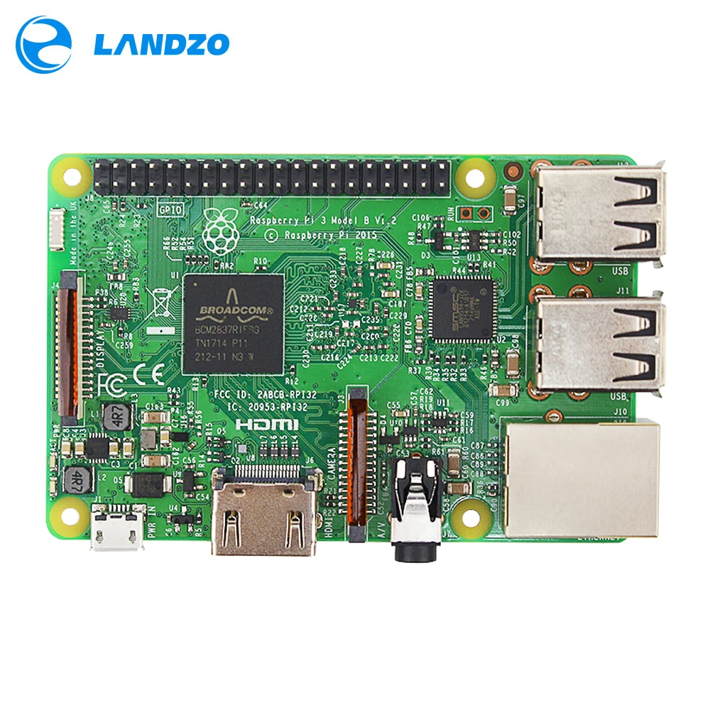 Najtaniej Raspberry Pi 3 Model B zestaw startowy Pi 3 + akrylowa skrzynka + zasilacz 2,5a + kabel USB + wentylator + radiator RPI 3