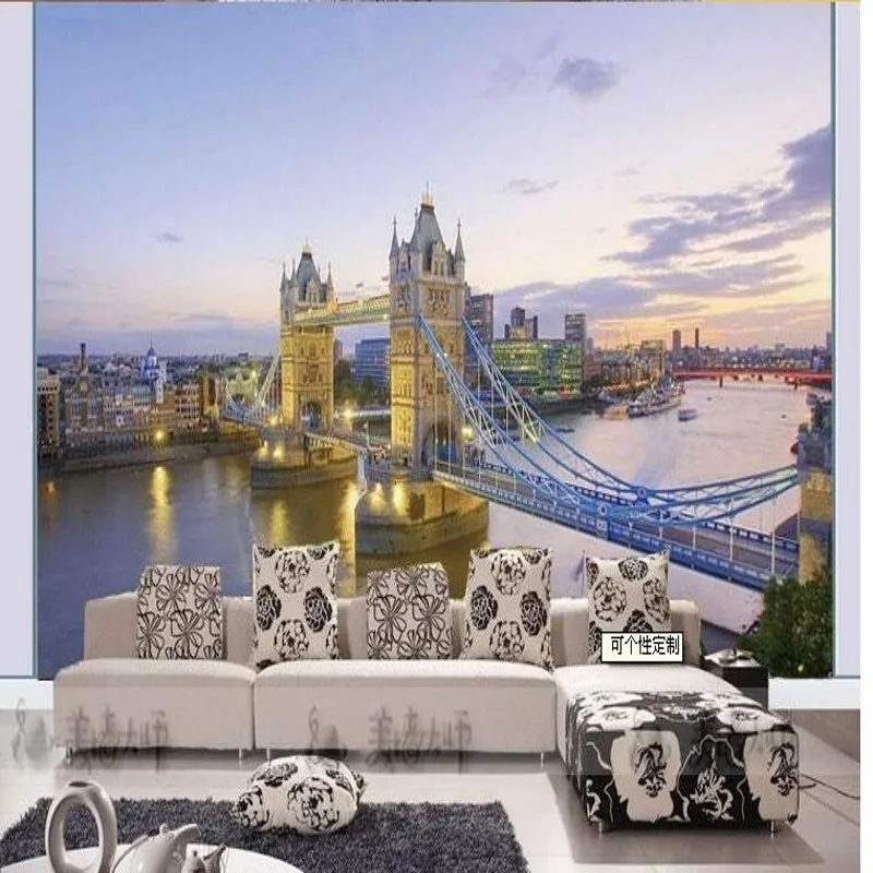 

Wallpaper desktop 3d murals country of america European wallpaper landscape painting to wallpaper photos walls for living room