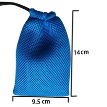100 шт./лот CBRL маленький сетчатый мешок ювелирных изделий сетчатый мешок подарков 9,5*14 см сетки drawstring сумка для телефона ювелирные изделия настроить и