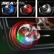 СВЕТОДИОДНЫЙ Автомобильный диффузор, аксессуары, автомобильный освежитель воздуха, зажимы, Универсальный сплав, вентиляционное отверстие, духи, автомобильные товары, духи