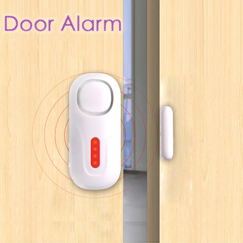 

433Mhz Home Security Door Window Siren Magnetic Sensor Alarm Warning System Wireless Remote Control Door Detector Burglar Alarm