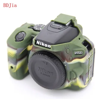 

High Quality Silicone Camera Case Bag Cover for Nikon D5600 D5500 Dsrl Camera In 2 Colors,Free Shipping