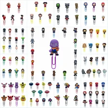 100 шт./партия, Мстители, Грут, невероятные фигурки, закладки, мультфильм скрепки для школы, учительницы, офисные принадлежности, подарок для детей