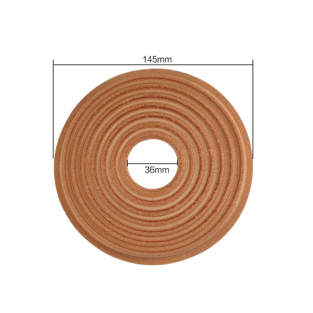 Speaker Repair Parts Ghxamp 145MM Woofer Speaker Spider Spring Pad Cloth Bullet Wave Shrapnel For 10