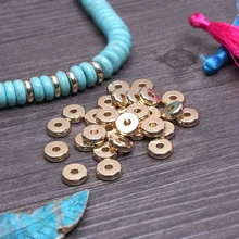 1 мм* 8 мм/2 мм* 8 мм, латунные бусины-дисковые бусины мала-Розарий, товары для изготовления ювелирных изделий для йоги, 100 шт./лот