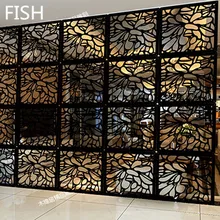 Входная перегородка подвесная деревянная резная резьба по дереву разделитель перегородка Биомбо перегородки