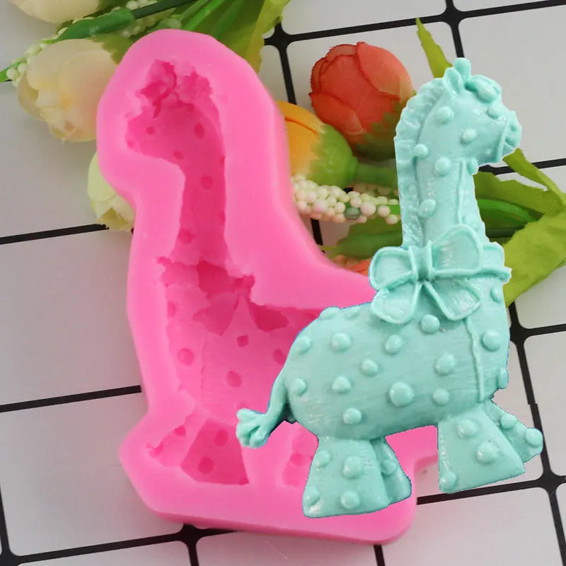 

Mujiang Giraffe Silicone Molds Animals Chocolate Gumpaste Mold Baby Birthday Fondant Cake Decorating Tools Cookie Baking Moulds