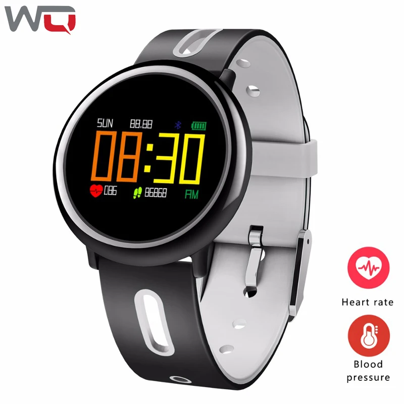 

WQ HB08 Smart Bracelet Heart Rate Blood Pressure Blood Oxygen Fitness Tracker Sleep Monitor 0.95 OLED Smart Wristband Waterproof