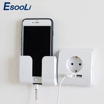 

EsooLi Double USB Ports and Electric Wall USB Socket Charger adapter EU socket 2A switch Power dock charging