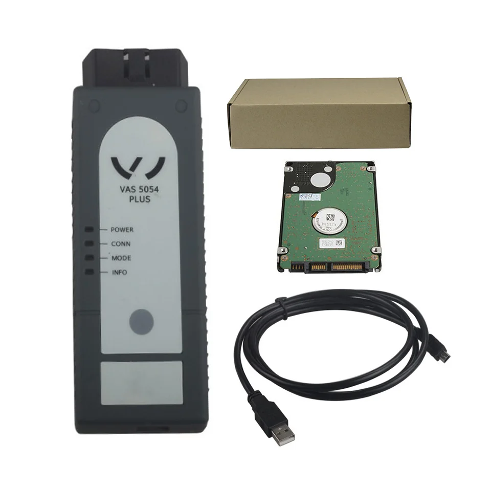 VAS 5054A плюс Vas5054a полный чип OKI OBD2 диагностический сканер vas 5054 vas5054 ODIS V4.3.3 с 50G HDD автомобильный диагностический инструмент