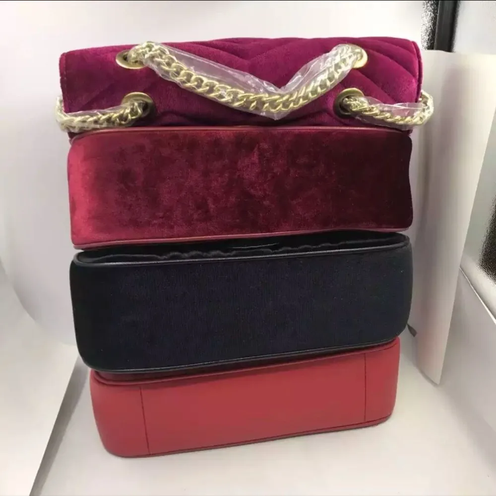 black velvet handbag