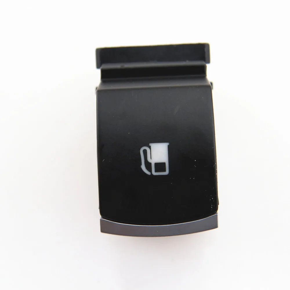 FHAWKEYEQ Chrome Fuel Tank Door Release Switch Button For VW Jetta Golf