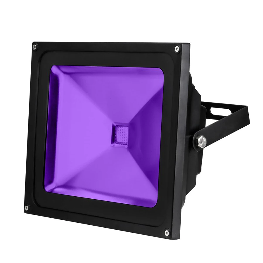 Conduziu a Luz de Inundação ao ar Ip65 à Prova Luz do Estágio para dj 50 uv Livre Dwaterproof Água Ultra Violeta Preto Discoteca Party Bar Ac85-265v 10 w 20 30 4 Cheap Holofotes