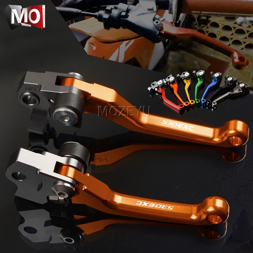 

For KTM 530EXC 530 EXC (SIX DAYS) 2008-2011 2009 2010 Motocross CNC Pivot Brake Clutch Levers Dirt Bike Motorcycle Motorbike