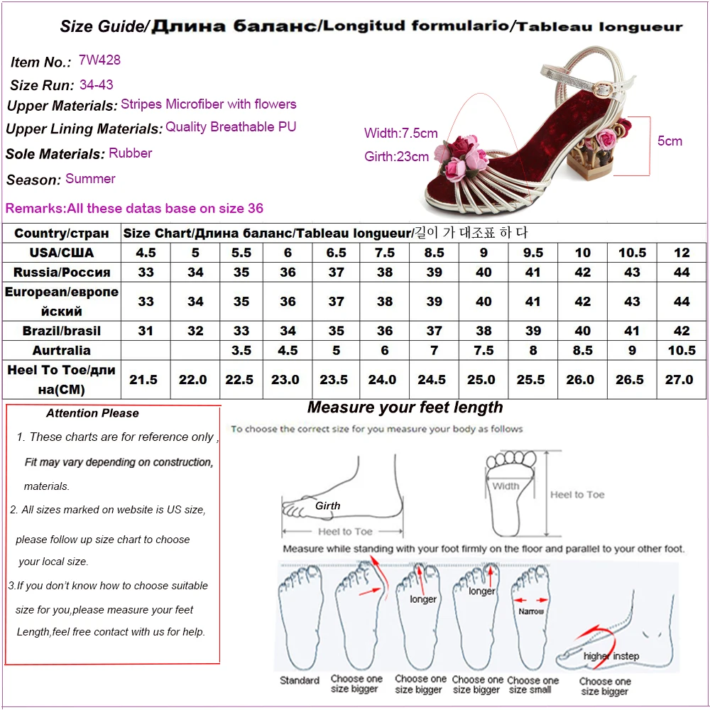 women shoes size New