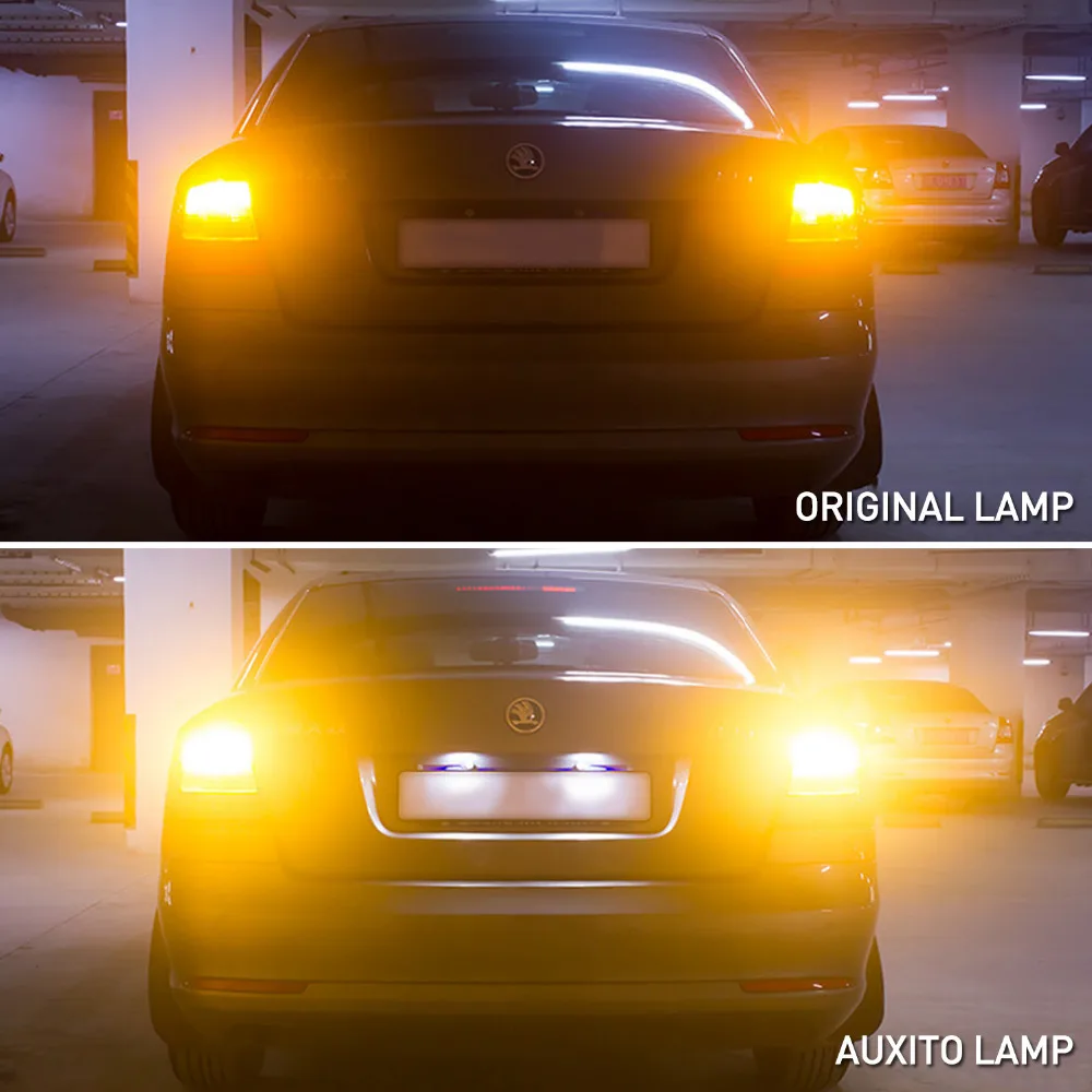 2 шт. T20 светодиодный W21/5 Вт 7443 14 SMD Автомобильные стоп сигналы 21/5 DRL вождения