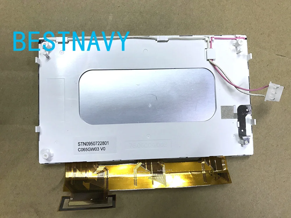 

Brand new TPO 6.5Inch LCD display C065GW03 V0 no touch screen ditigizer for Volkswagen RCD510 car GPS monitor