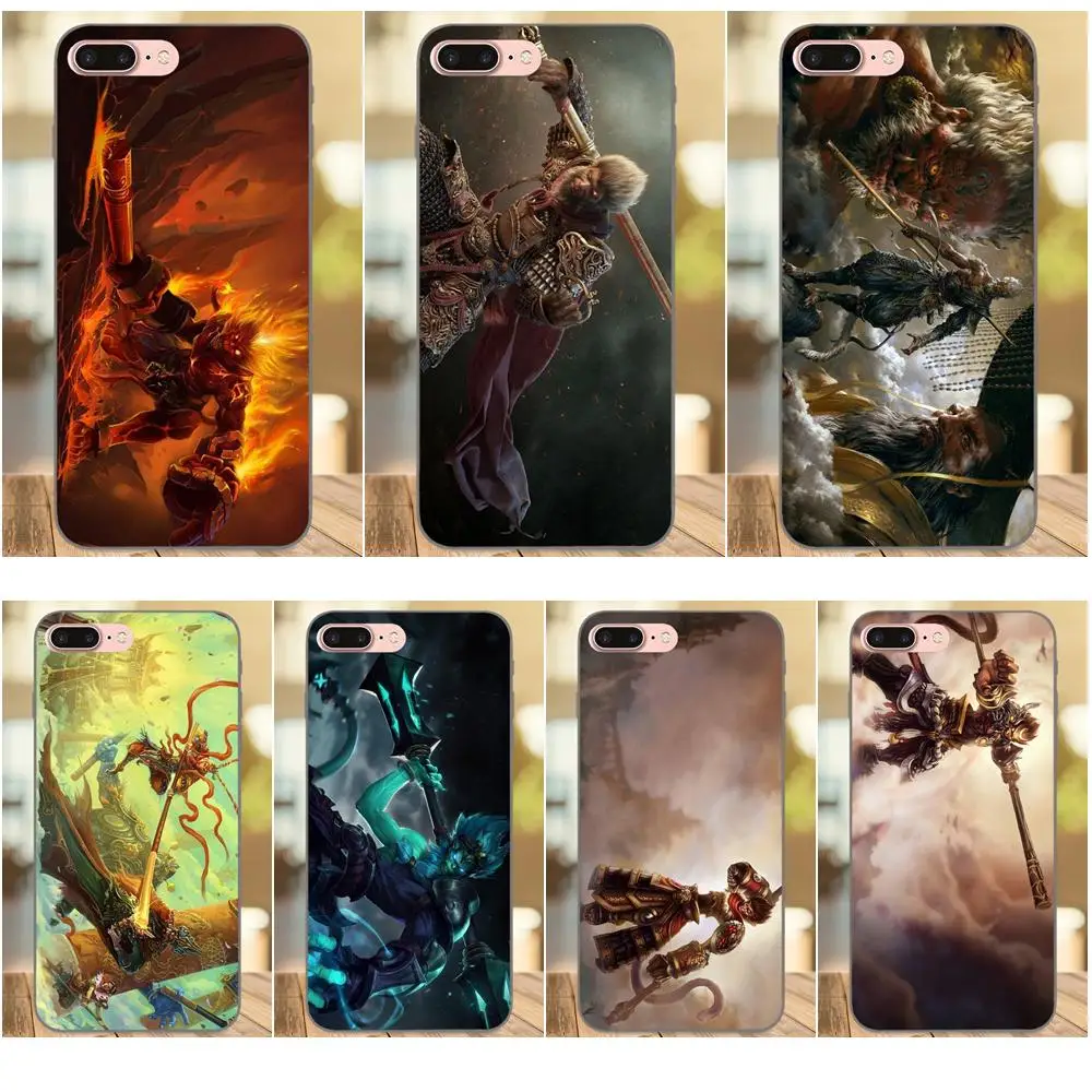 Monkey King Udyr Sexiest постер уникальный корпус черный ТПУ для Huawei Honor Enjoy Mate Note 6s 8 9 10 20 Lite