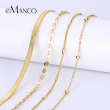 EManco Горячая браслет для Для женщин золото Цвет Регулируемая цепь Браслеты ювелирные изделия подарок для Для женщин Модные украшения