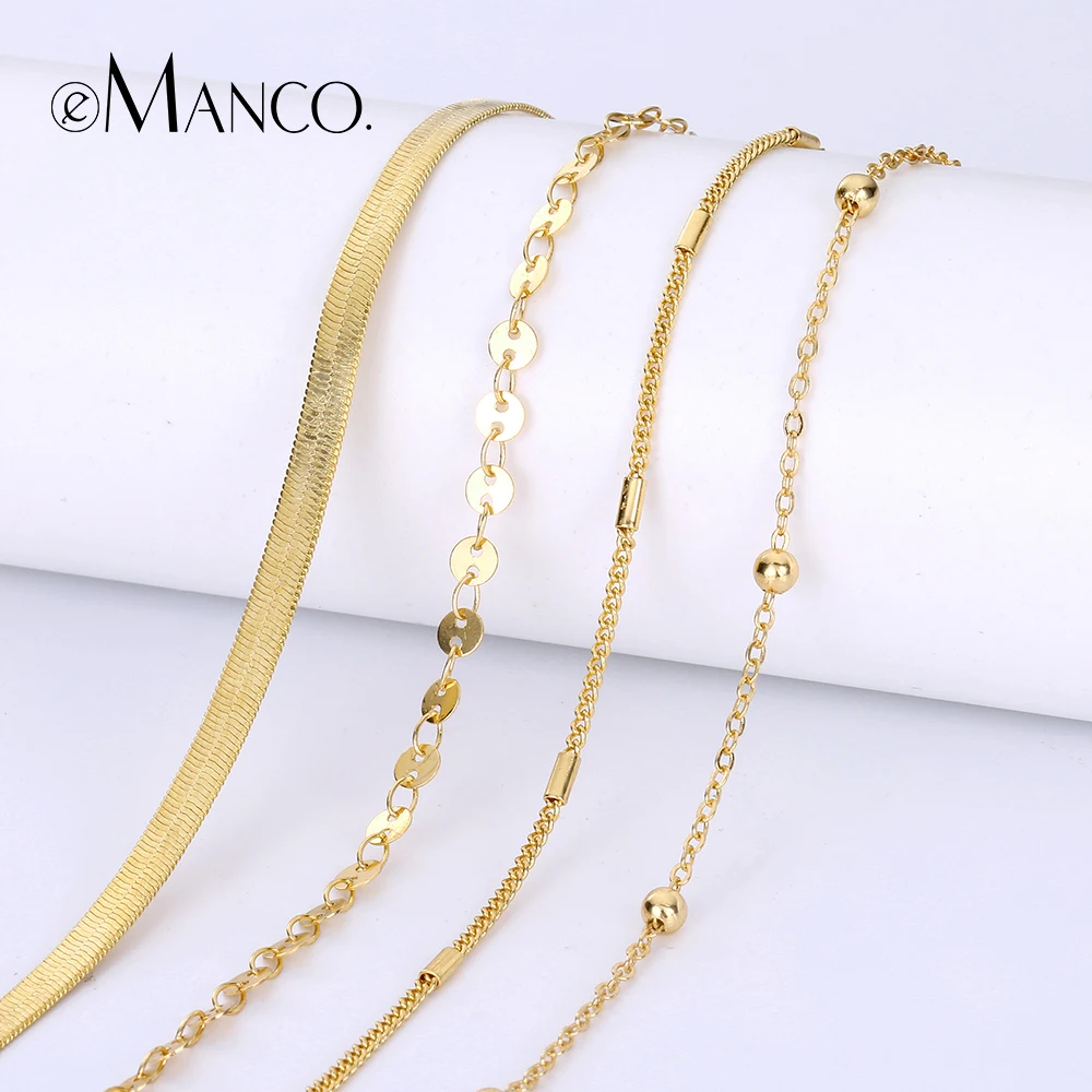 

eManco Hot Bracelet For Women Gold Color Adjustable Chain Bracelets Jewelry Gift For Women Fashion Jewelry