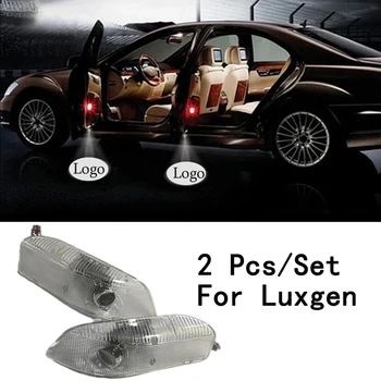 

Lens Include 2Pcs/Set With Logo 3W Step Door Courtesy Laser 12V Only For LUXGEN/Luxury 7 LED Courtesy Ghost Shadow Projetor