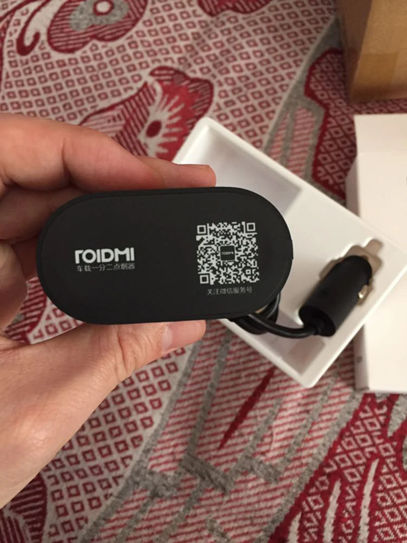 Original Xiaomi Roidmi 1 to 2 Car Cigarette Lighter Charger Adapter (18)