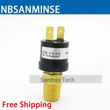 SMF08V 1/8 1/4 Small Vacuum Pressure Switch Designed Automatic Reset Switch Used In Vacuum Environment High Quality NBSANMINSE