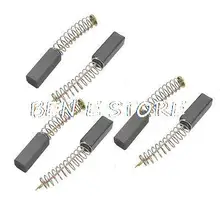 10 шт. молоток дрель Электроинструмент Часть двигателя угольные щетки 17x6x6 мм 0,6" x 0,23" x 0,23"