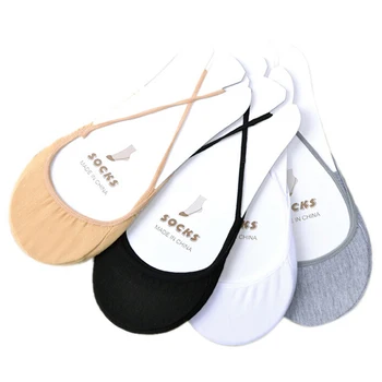 

Fashion 2 Pair Cotton Comfortable Soild Half Sole Cover Invisible Sock Slippers For Women Wear High-heeled Shoes