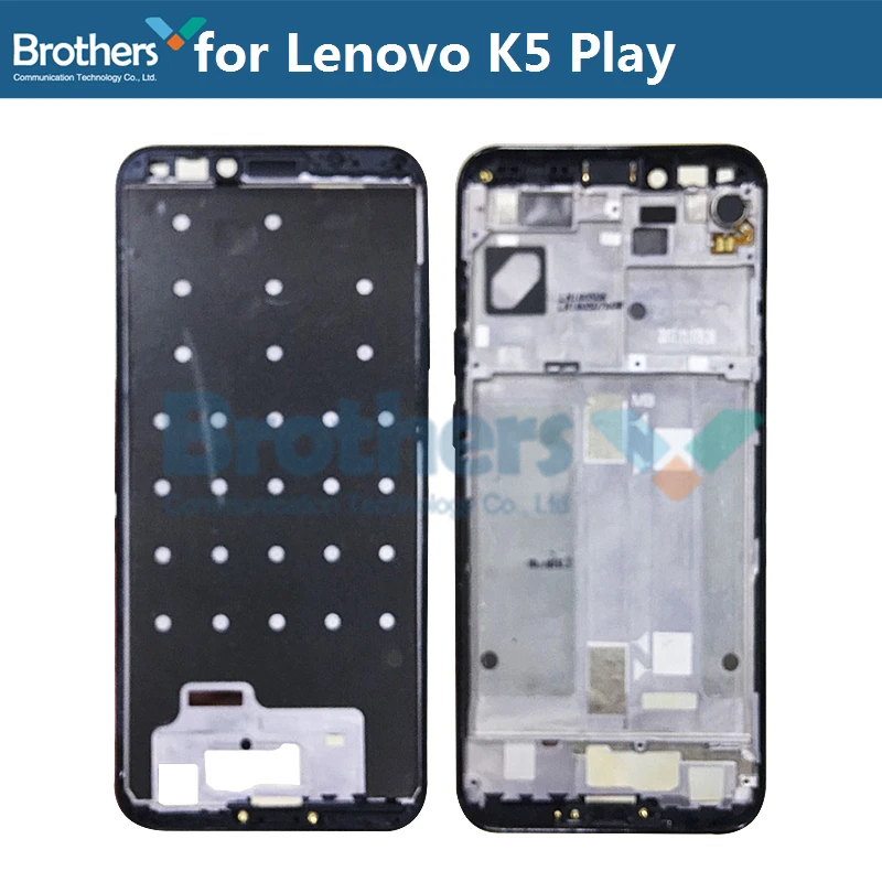 Передняя рамка для Lenovo K5 Play Восстановленный оригинальный передний корпус L38011