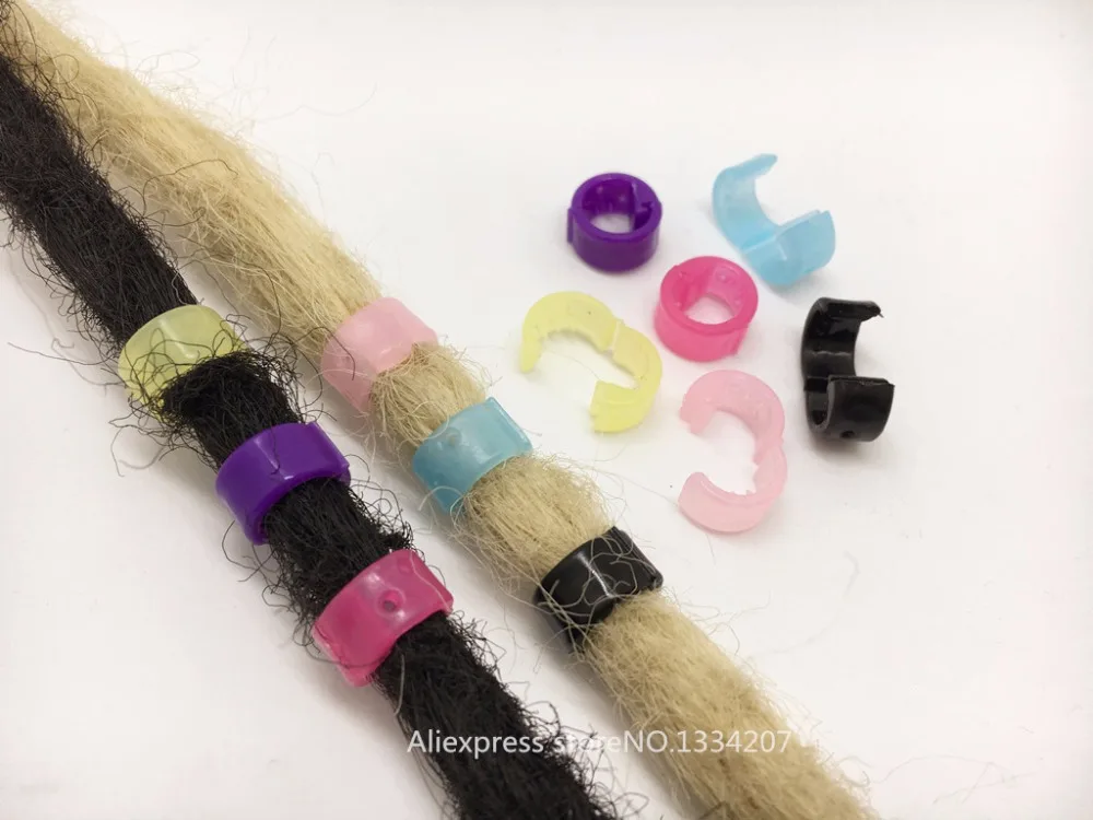 10 шт-30 шт цветные регулируемые ювелирные изделия для волос оплетка дреды бусины манжеты кольца для зажимов аксессуары для волос
