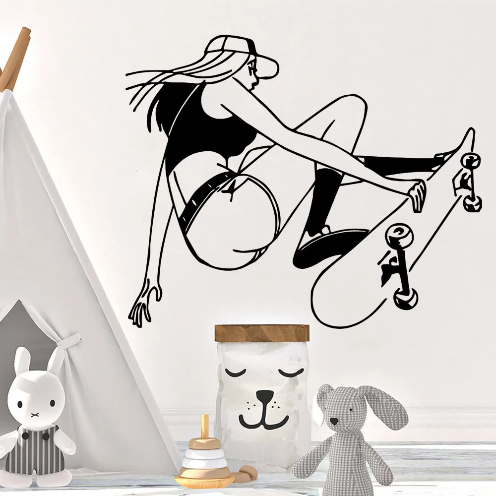 

Diy sliding Art Sticker Waterproof Wall Stickers For Kids Room Living Room Home Decor Nordic Style Home Decoration