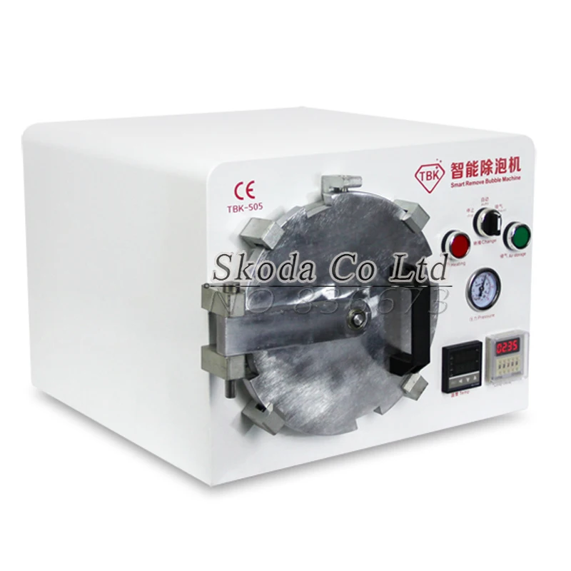 New TBK Debubble Machine Vacuum pump in one machine for LCD Touch Screen Glass Repair Debubble Bubble Remover 110V/220V