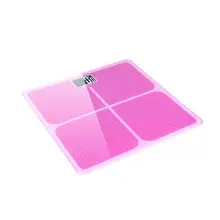 AsyPets Digital Bathroom Scale Precision Body Weight Balance with Extra Large LCD Display Weighing Scale and